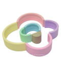 Silicone Rainbow Bridge Stacking Toys Blocy Blocs Edu